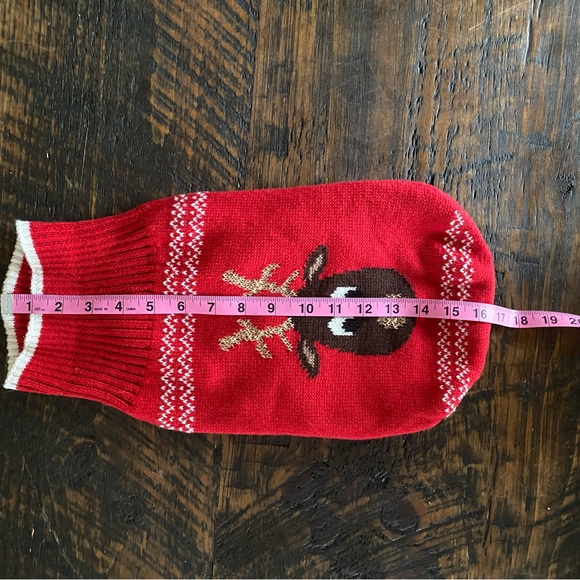 H&M Red Dog Reindeer Sweater - Picture 7 of 8